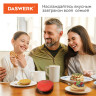 Электровафельница антипригарная для венских бельгийских вафель, d12,5см, 550 Вт, DASWERK, WM-2, 455522 по низкой цене оптом Краснодар, Москва, Уфа, Казань, Барнаул, Владивосток, Хабаровск, Сахалин, Красноярск, Екатеренбург, 