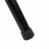 Стул складной BRABIX "Golf Plus CF-003 КОМФОРТ", черный каркас, кожзам черный, В КОРОБЕ, 533026 по низкой цене оптом 
