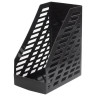 Лоток вертикальный для бумаг BRAUBERG "MAXI-plus" (250х160х300 мм), сетчатый, черный, 237005 по низкой цене оптом 