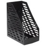 Лоток вертикальный для бумаг BRAUBERG "MAXI-plus" (250х160х300 мм), сетчатый, черный, 237005 по низкой цене оптом 