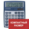 Калькулятор настольный CITIZEN CDC-80WB, КОМПАКТНЫЙ (135x108 мм), 8 разрядов, двойное питание по низкой цене оптом 