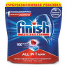 Таблетки для мытья посуды в посудомоечных машинах 100 шт., FINISH "All in 1", 3065326 по низкой цене оптом 