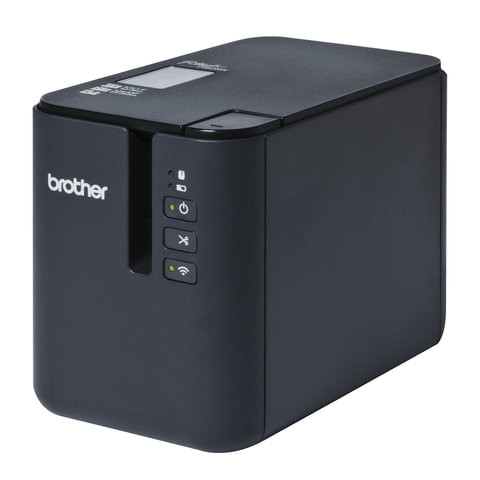 Принтер этикеток BROTHER PT-P900W, ширина ленты 3,5-36 мм, до 80 мм/сек., разрешение 360 т/дс, Wi-Fi, PTP900WR1 по низкой цене оптом Краснодар, Москва, Уфа, Казань, Барнаул, Владивосток, Хабаровск, Сахалин, Красноярск, Екатеренбург, 