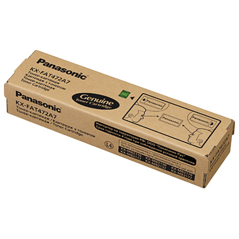 Тонер-картридж PANASONIC(KX-FAT472A7) MB2110/2130/2137/2170, оригинальный, ресурс 2000 страниц по низкой цене оптом Краснодар, Москва, Уфа, Казань, Барнаул, Владивосток, Хабаровск, Сахалин, Красноярск, Екатеренбург, 