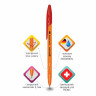 Ручка шариковая BRAUBERG "ULTRA ORANGE", КРАСНАЯ, узел 0,7 мм, чернила ГЕРМАНИЯ, наконечник ШВЕЙЦАРИЯ, 143564 по низкой цене оптом Краснодар, Москва, Уфа, Казань, Барнаул, Владивосток, Хабаровск, Сахалин, Красноярск, Екатеренбург, 