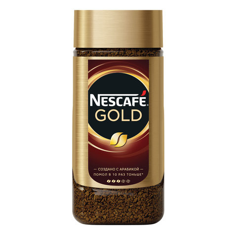 Кофе молотый в растворимом NESCAFE (Нескафе) "Gold", сублимированный, 190 г, стеклянная банка, 12135508 по низкой цене оптом Краснодар, Москва, Уфа, Казань, Барнаул, Владивосток, Хабаровск, Сахалин, Красноярск, Екатеренбург, 