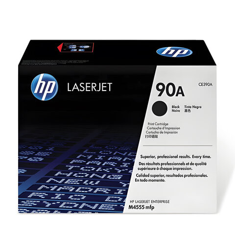 Картридж лазерный HP (CE390A) LaserJet M601n/M602n/M603n, № 90A, оригинальный, ресурс 10000 страниц по низкой цене оптом 