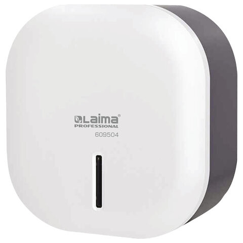 Диспенсер для туалетной бумаги LAIMA PROFESSIONAL SUPER (Система T2), малый, ABS-пластик, белый, 609504 по низкой цене оптом Диспенсер для туалетной бумаги LAIMA PROFESSIONAL SUPER (Система T2), малый, ABS-пластик, белый, 609504 по низкой цене оптом