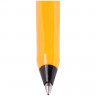 Ручка шариковая SCHNEIDER (Германия) "Tops 505 F", ЧЕРНАЯ, корпус желтый, узел 0,8 мм, линия письма 0,4 мм, 150501