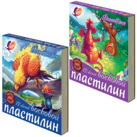 Пластилин восковой ЛУЧ "Фантазия", 12 цветов, 180 г, со стеком, картонная упаковка, 25С1523-08