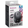 Мышь беспроводная DEFENDER Auris MB-027, USB, 3 кнопки+1 колесо-кнопка, оптическая, ч, 52027