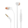 Наушники с микрофоном (гарнитура) JBL T110 WHT, проводные, 1,2 м, вкладыши, стерео, белые, T110WHT по низкой цене оптом Краснодар, Москва, Уфа, Казань, Барнаул, Владивосток, Хабаровск, Сахалин, Красноярск, Екатеренбург, 