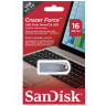 Флеш-диск 16 GB, SANDISK Cruzer Force, USB 2.0, металлический корпус, серебристый, SDCZ71-016G-B35 по низкой цене оптом Краснодар, Москва, Уфа, Казань, Барнаул, Владивосток, Хабаровск, Сахалин, Красноярск, Екатеренбург, 
