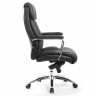 Кресло из натуральной кожи BRABIX PREMIUM "Phaeton EX-502", хром, черное, 530882 по низкой цене оптом 
