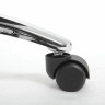 Кресло из натуральной кожи BRABIX PREMIUM "Phaeton EX-502", хром, черное, 530882 по низкой цене оптом 
