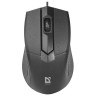 Мышь проводная DEFENDER Optimum MB-270, USB, 2 кнопки + 1 колесо-кнопка, оптическая, черная, 52270 по низкой цене оптом Краснодар, Москва, Уфа, Казань, Барнаул, Владивосток, Хабаровск, Сахалин, Красноярск, Екатеренбург, 