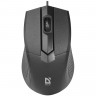Мышь проводная DEFENDER Optimum MB-270, USB, 2 кнопки + 1 колесо-кнопка, оптическая, черная, 52270 по низкой цене оптом Краснодар, Москва, Уфа, Казань, Барнаул, Владивосток, Хабаровск, Сахалин, Красноярск, Екатеренбург, 