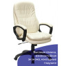 Кресло офисное BRABIX PREMIUM "Omega EX-589", экокожа, бежевое, 532095 по низкой цене оптом 