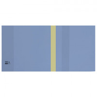 Обложка ПЭ 300х580 мм для учебников, тетрадей А4, контурных карт, ПИФАГОР, универсальная, С ЗАКЛАДКОЙ, 200 мкм, штрих-код, 229396