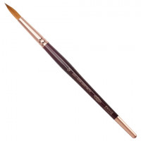 Кисть художественная KOH-I-NOOR колонок, круглая, №12, короткая ручка, блистер, 9935012010BL
