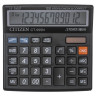 Калькулятор настольный CITIZEN CT-555N, МАЛЫЙ (130x129 мм), 12 разрядов, двойное питание по низкой цене оптом 