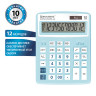 Калькулятор настольный BRAUBERG EXTRA PASTEL-12-LB (206x155 мм), 12 разрядов, двойное питание, ГОЛУБОЙ, 250486 по низкой цене оптом 