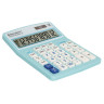 Калькулятор настольный BRAUBERG EXTRA PASTEL-12-LB (206x155 мм), 12 разрядов, двойное питание, ГОЛУБОЙ, 250486 по низкой цене оптом 