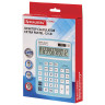 Калькулятор настольный BRAUBERG EXTRA PASTEL-12-LB (206x155 мм), 12 разрядов, двойное питание, ГОЛУБОЙ, 250486 по низкой цене оптом 