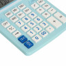 Калькулятор настольный BRAUBERG EXTRA PASTEL-12-LB (206x155 мм), 12 разрядов, двойное питание, ГОЛУБОЙ, 250486 по низкой цене оптом 