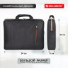 Сумка-портфель BRAUBERG "Office" с отделением для ноутбука 17,3", черная, 44х34х6 см, 270826 по низкой цене оптом 