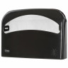 Диспенсер для покрытий на унитаз LAIMA PROFESSIONAL ORIGINAL (V1), 1/2 сложения, черный, 605786 по низкой цене оптом 