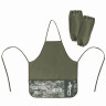 Фартук с нарукавниками BRAUBERG, 45x54 см, 3 кармана, "Army", 270394 по низкой цене оптом 