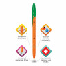 Ручка шариковая BRAUBERG "ULTRA ORANGE", ЗЕЛЕНАЯ, узел 0,7 мм, чернила ГЕРМАНИЯ, наконечник ШВЕЙЦАРИЯ, 143565 по низкой цене оптом Краснодар, Москва, Уфа, Казань, Барнаул, Владивосток, Хабаровск, Сахалин, Красноярск, Екатеренбург, 