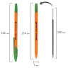 Ручка шариковая BRAUBERG "ULTRA ORANGE", ЗЕЛЕНАЯ, узел 0,7 мм, чернила ГЕРМАНИЯ, наконечник ШВЕЙЦАРИЯ, 143565 по низкой цене оптом Краснодар, Москва, Уфа, Казань, Барнаул, Владивосток, Хабаровск, Сахалин, Красноярск, Екатеренбург, 