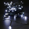 Электрогирлянда-нить комнатная "Стандарт" 5м, 50LED, холодный белый, 220V, контроллер, ЗОЛОТАЯ СКАЗКА, 591344 по низкой цене оптом 