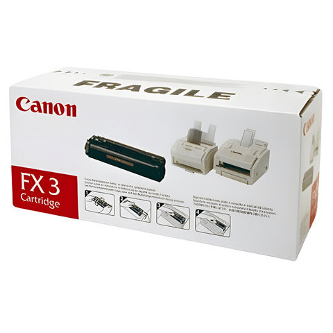 Картридж лазерный CANON (FX-3) L250/260i/300, MultiPASS L60/90, черный, оригинальный, ресурс 2700 страниц, 1557А003 по низкой цене оптом 