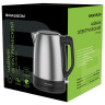Чайник электрический BRASSON KT-040, 1,7л, 2200 Вт, индикатор уровня воды, сталь, черный, 455192 по низкой цене оптом 