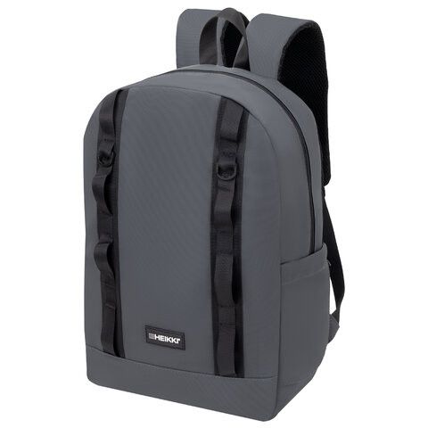 Рюкзак HEIKKI CHARACTER (ХЕЙКИ) универсальный, эргономичный, серый, 43х31х13 см, 273917 по низкой цене оптом Рюкзак HEIKKI CHARACTER (ХЕЙКИ) универсальный, эргономичный, серый, 43х31х13 см, 273917 по низкой цене оптом