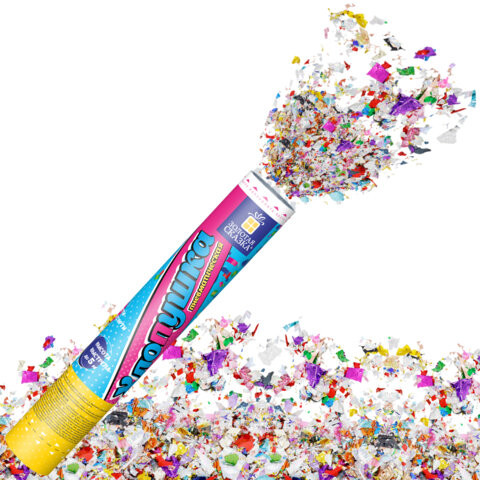Хлопушка пневматическая 30 см "Party Mix", фольга, конфетти, ассорти, ЗОЛОТАЯ СКАЗКА, 592465 по низкой цене оптом Хлопушка пневматическая 30 см "Party Mix", фольга, конфетти, ассорти, ЗОЛОТАЯ СКАЗКА, 592465 по низкой цене оптом