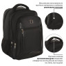 Рюкзак BRAUBERG "Relax 3", 35 л, размер 46х35х25 см, ткань, черный, 224455 по низкой цене оптом Краснодар, Москва, Уфа, Казань, Барнаул, Владивосток, Хабаровск, Сахалин, Красноярск, Екатеренбург, 