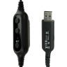 Наушники с микрофоном (гарнитура) LOGITECH PC 960, проводная, компьютерная, 2,4 м, стерео, USB, черная, 981-000100 по низкой цене оптом 