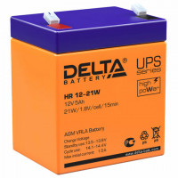 Аккумуляторная батарея для ИБП любых торговых марок, 12В, 5 Ач, 90х70х101мм, DELTA, H, HR 12-21 W