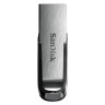 Флеш-диск 16 GB, SANDISK Ultra Flair, USB 3.0, металлический корпус, серебристый, SDCZ73-016G-G46 по низкой цене оптом Краснодар, Москва, Уфа, Казань, Барнаул, Владивосток, Хабаровск, Сахалин, Красноярск, Екатеренбург, 