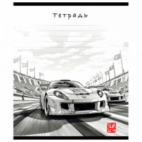 Тетрадь 12л. ПЗБМ клетка, выборочный лак, Гран-при (микс в спайке), 13904