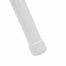 Стул складной BRABIX "Golf Plus CF-003 КОМФОРТ", белый каркас, кожзам белый, В КОРОБЕ, 533028 по низкой цене оптом 