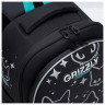 Ранец GRIZZLY анатомическая спинка, c брелоком, для девочек, "STAR CAT", 36х28х20 см, RAz-286-12/1 по низкой цене оптом 