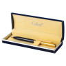 Ручка подарочная шариковая GALANT "Empire Gold", корпус черный с золотистым, золотистые детали, пишущий узел 0,7 мм, синяя, 140960 по низкой цене оптом Краснодар, Москва, Уфа, Казань, Барнаул, Владивосток, Хабаровск, Сахалин, Красноярск, Екатеренбург, 