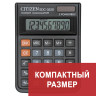 Калькулятор настольный CITIZEN SDC-022SR, КОМПАКТНЫЙ (127х88 мм), 10 разрядов, двойное питание по низкой цене оптом 