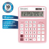 Калькулятор настольный BRAUBERG EXTRA PASTEL-12-PK (206x155 мм), 12 разрядов, двойное питание, РОЗОВЫЙ, 250487 по низкой цене оптом 