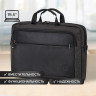 Сумка-портфель BRAUBERG "Pragmatic" с отделением для ноутбука 15,6", серо-черная, 30х42х8 см, 270827 по низкой цене оптом 